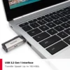 SanDisk Ultra Dual Drive 256GB USB 3.1 Type-C OTG Flash Drive