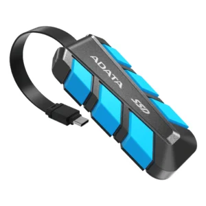 ADATA SC740 500GB Portable SSD with Built-In Type-C Cable