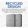 LaCie Mobile Drive V2 1TB USB-C External Hard Drive