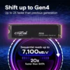 Crucial P310 2TB PCIe Gen4 NVMe M.2 SSD