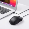 USB-C Ergonomic Wired Mouse, 3-Button, 1000 DPI