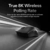 Rapoo VT7 MAX Wireless Gaming Mouse, 8K Polling Rate