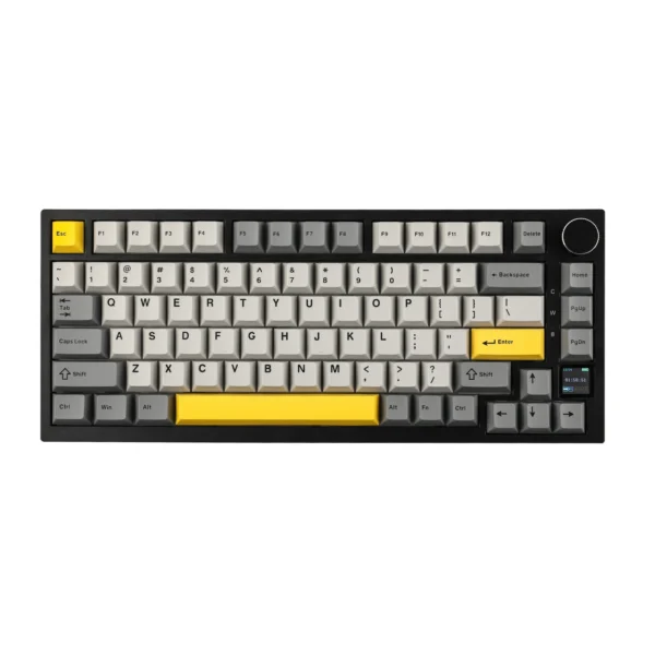 Ajazz AK820 Pro 75% Tri-Mode Mechanical Keyboard with TFT Screen