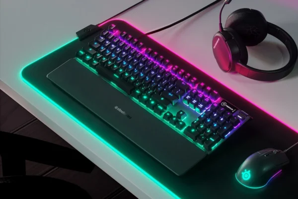 SteelSeries Apex 5 Hybrid Mechanical Gaming Keyboard