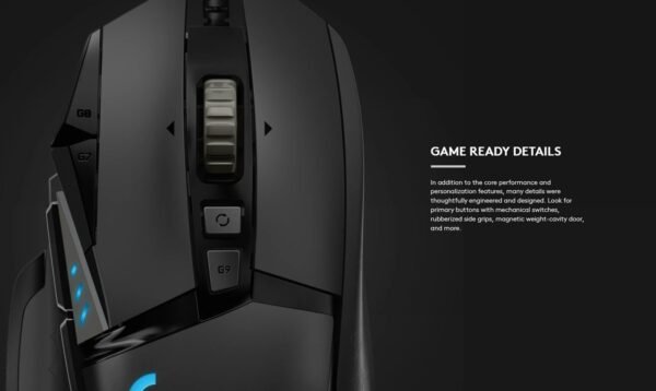 Logitech G502 HERO High-Performance Wired Gaming Mouse